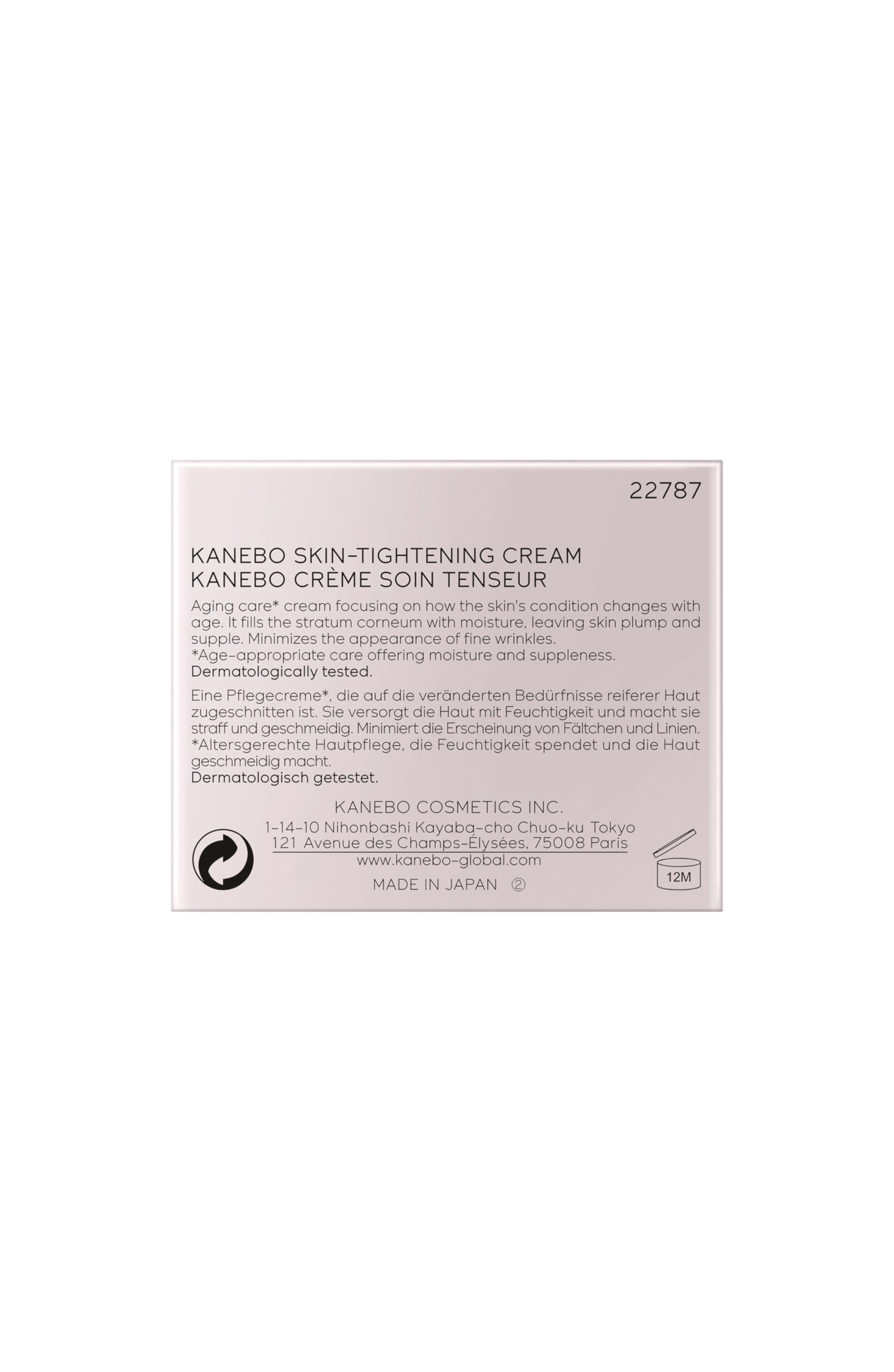 Kem làm săn chắc da Kanebo Kanebo 40ml