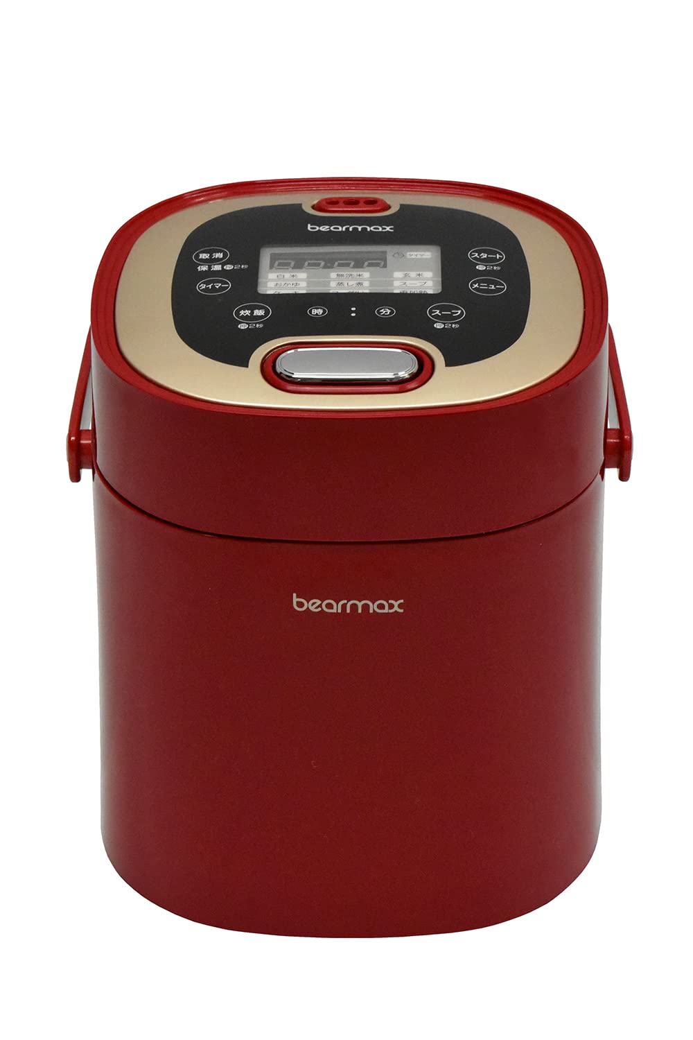 Kumazaki Aim Multi Rice Cooker Red MC-107 Small rice cooker that can also be used for cooking Recipe book included Easy touch panel operation