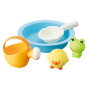 Toy Royal Soft Bath Variety Set (Antibacterial/Mold Resistant) Water Play, Bath Play, Pool Toy, Soft Material, Chick, Frog, Doll