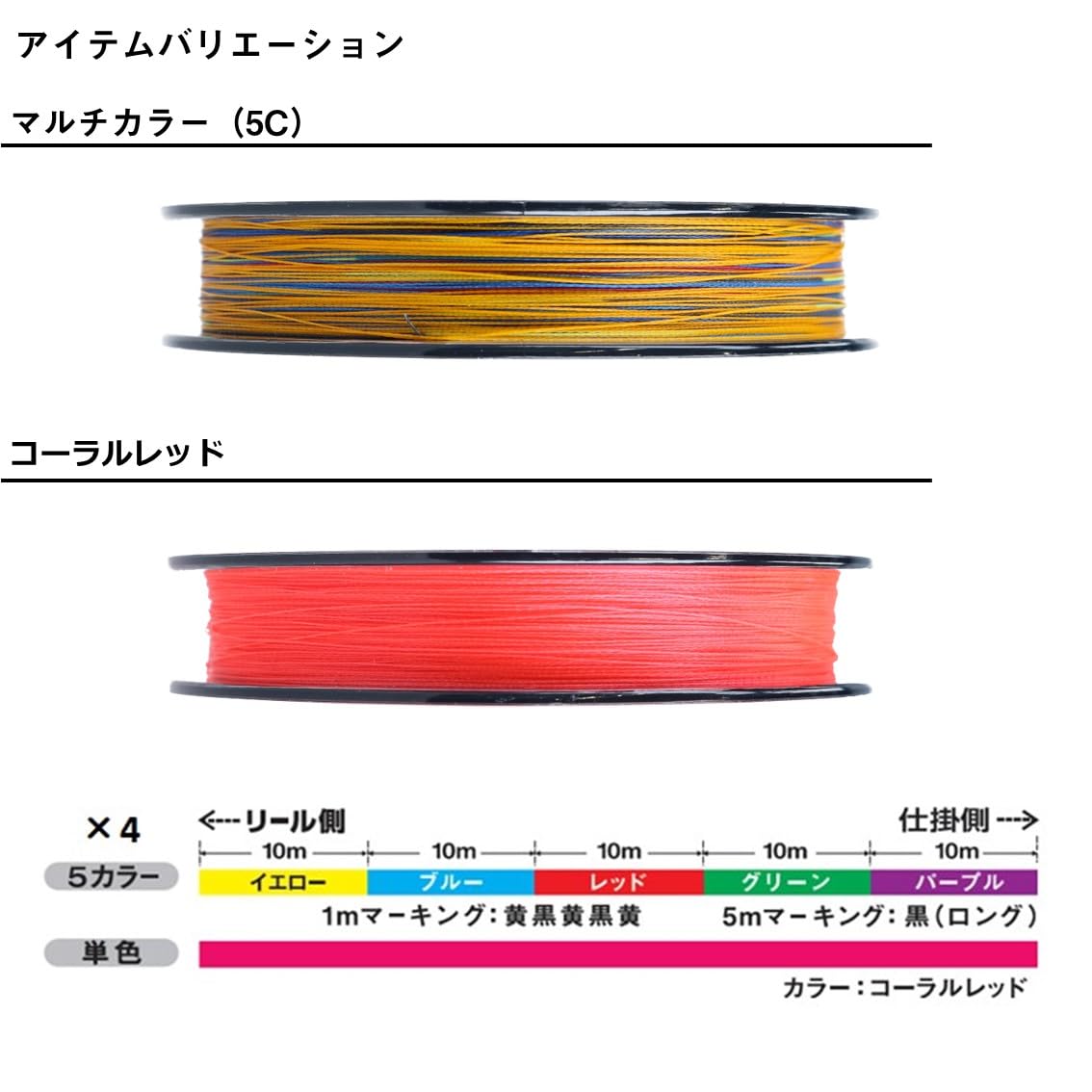 DAIWA PE Line UVF PE Durasensor X4+Si2 No. 3 200m 多色