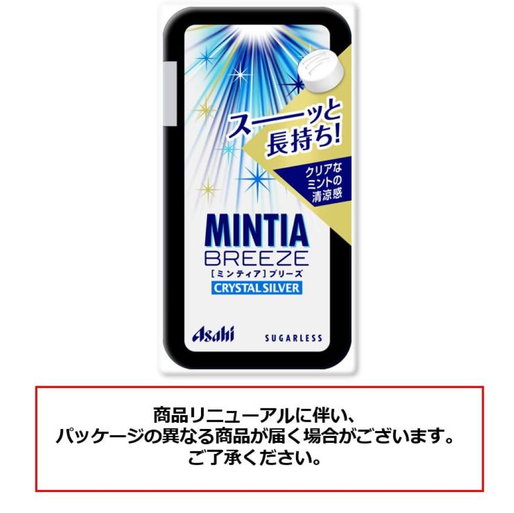 Asahi Group Foods Mintia Breeze Crystal Silver 30 grains x 8 pieces