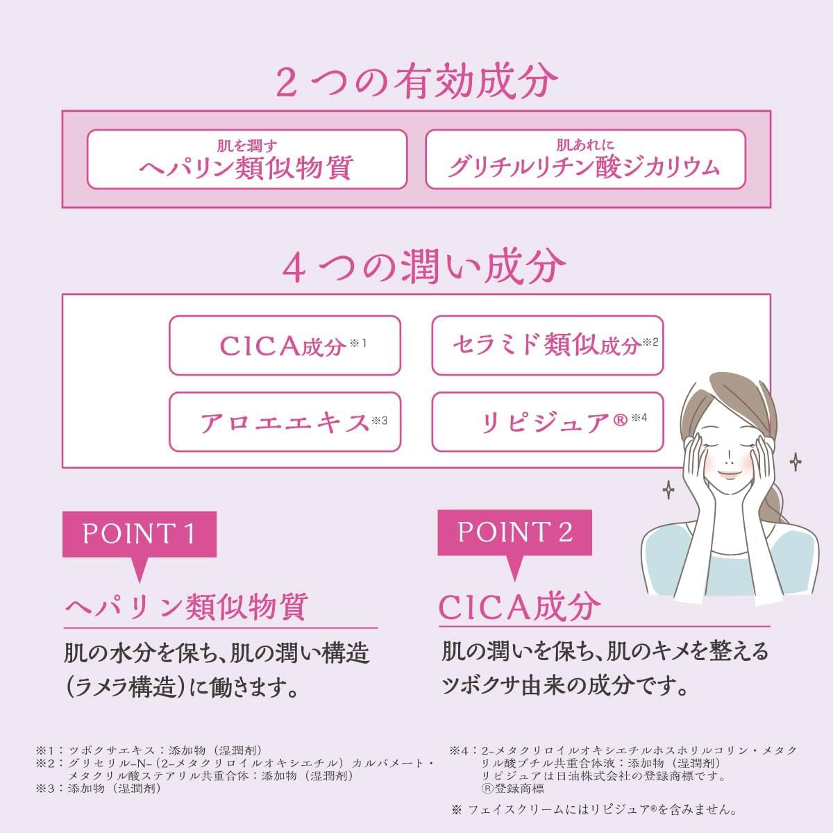 Kenei Pharmaceutical Le Mild Face Cream Trial Size 10g