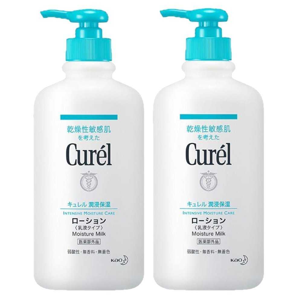 [2 แพ็ค] Curel Moisturizing Lotion Pump 410ml 410ml (x 2)