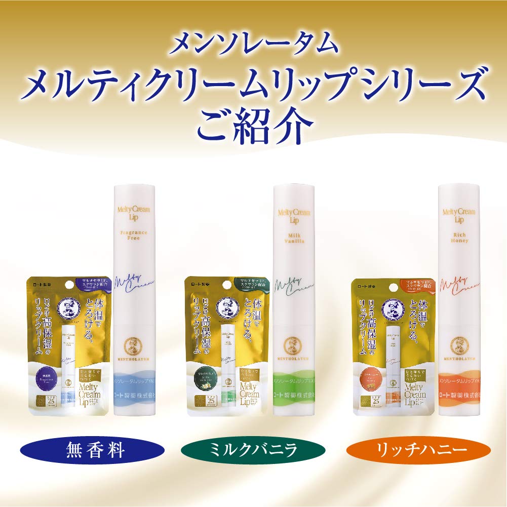 Son Mentholatum Lip Mentholatum Melty Cream Lip Rich Honey 2.4g