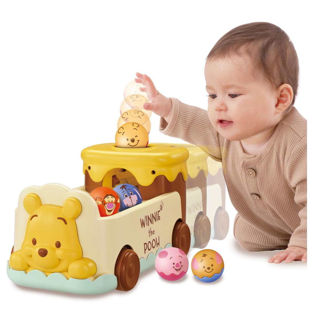 TAKARA TOMY Disney Oikake♪Count it♪2WAY ball bath Winnie the Pooh