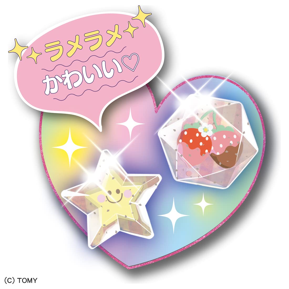 TAKARA TOMY Kiragacha Seal Lame Jewel