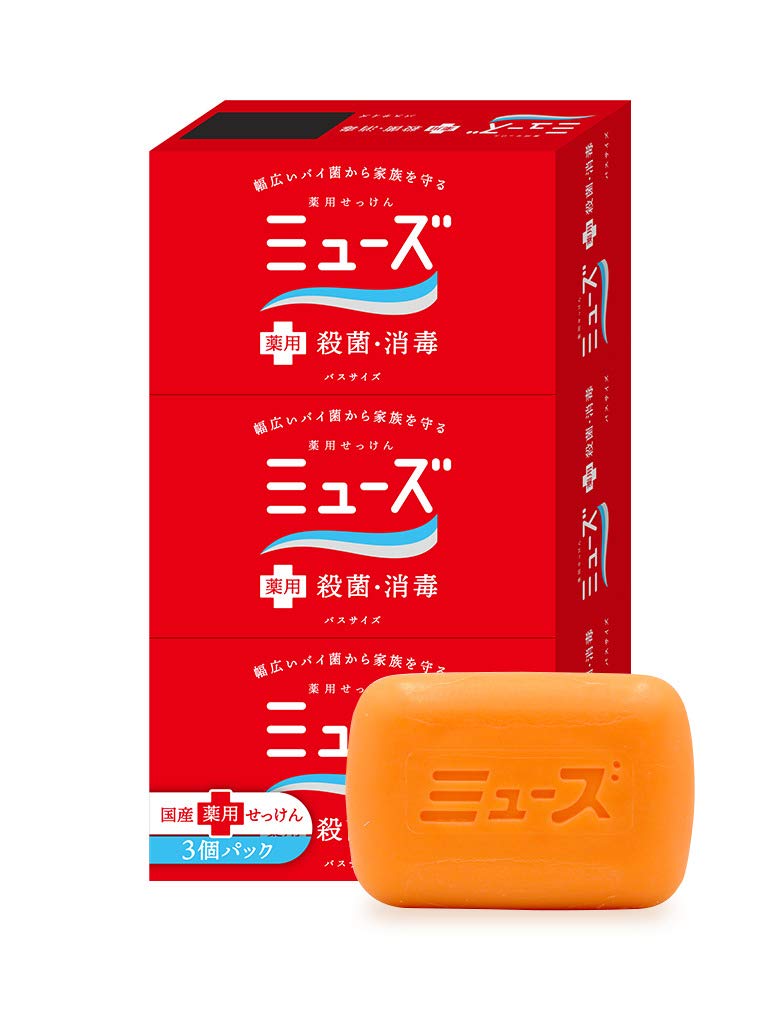 [Quasi-drug] MUSE Bar Soap Muse Bath Size 135g 3 pieces