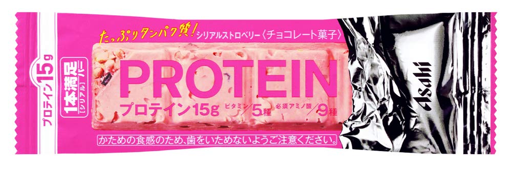 Asahi Group Foods One Satisfaction Bar Protein Dâu 36 miếng