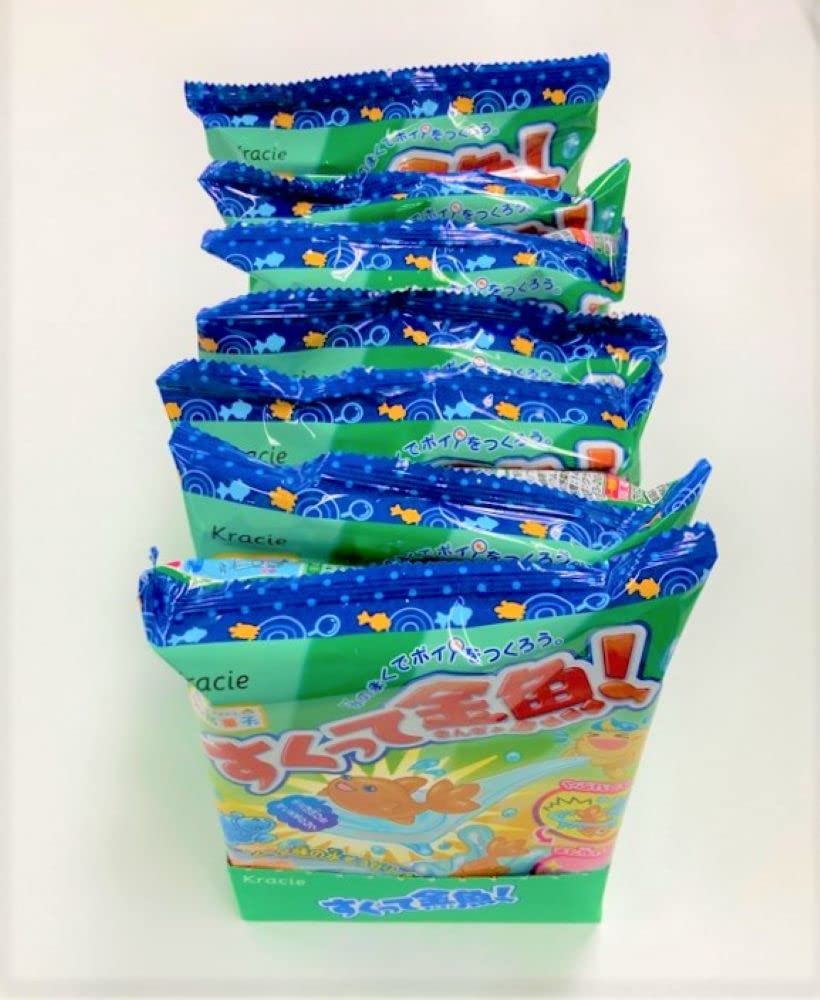（Kraciefoods）拯救金鱼！ 4x13x19cm 7个入食玩