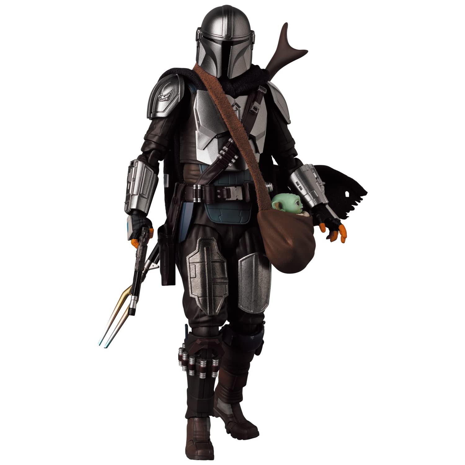 MEDICOM TOY MAFEX No.200 THE MANDALORIAN Mandalorian Ver.2.0 Height approx. 160mm Non-scale Painted Action Figure