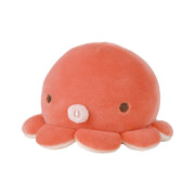 Ribuhaato Mascot Marshmallow Aquamie Octopus (total length approx. 8.5cm) Plush Toy Fluffy 28210-22