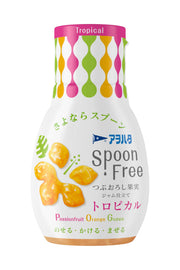 Aohata SPOON FREE Tropical 170g x 4 Jam Spoon Free Easy to use with one hand