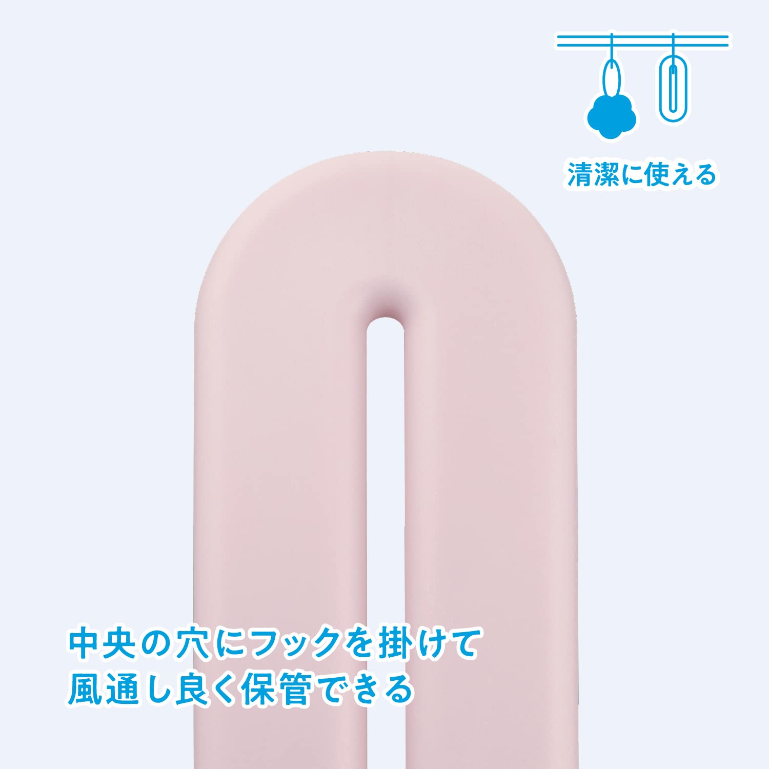 Kai Oval Ring Hair Brush dành cho tóc ướt (Hồng) Massage da đầu Bàn chải tắm da đầu Thư giãn