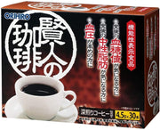[3 boxes] Orihiro Kennin's Coffee (coffee) Isomaltodextrin GABA combination 30 bottles x 3 boxes (4571157256962-3)
