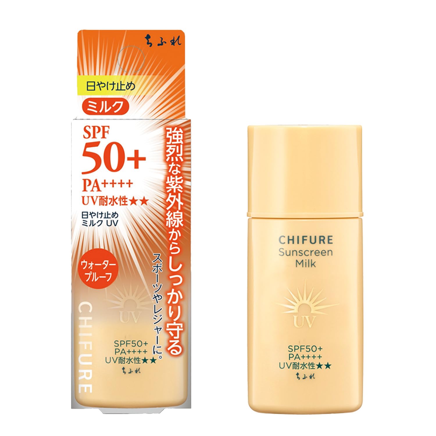 치후레 (CHIFURE) 자외선 차단제 우유 UV 30mL 자외선 차단제 화장 기초 얼굴용 워터프루프