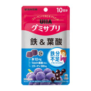 UHA 구미사프리 철&엽산 아사이믹스 맛 10일분 20알 1일 2알