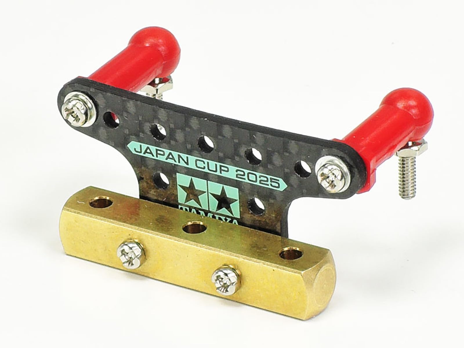 TAMIYA Mini 4WD Limited HG Ball Link Mass Damper (Square/Carbon P) J-CUP 2025 Plastic Model 95180