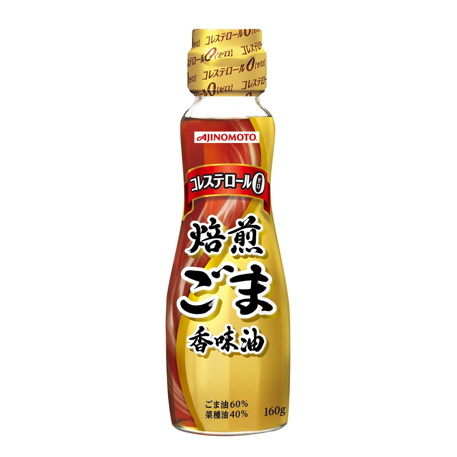 J-Oil Mills Dầu mè rang Ajinomoto 160g Cholesterol 0 x 6 chai