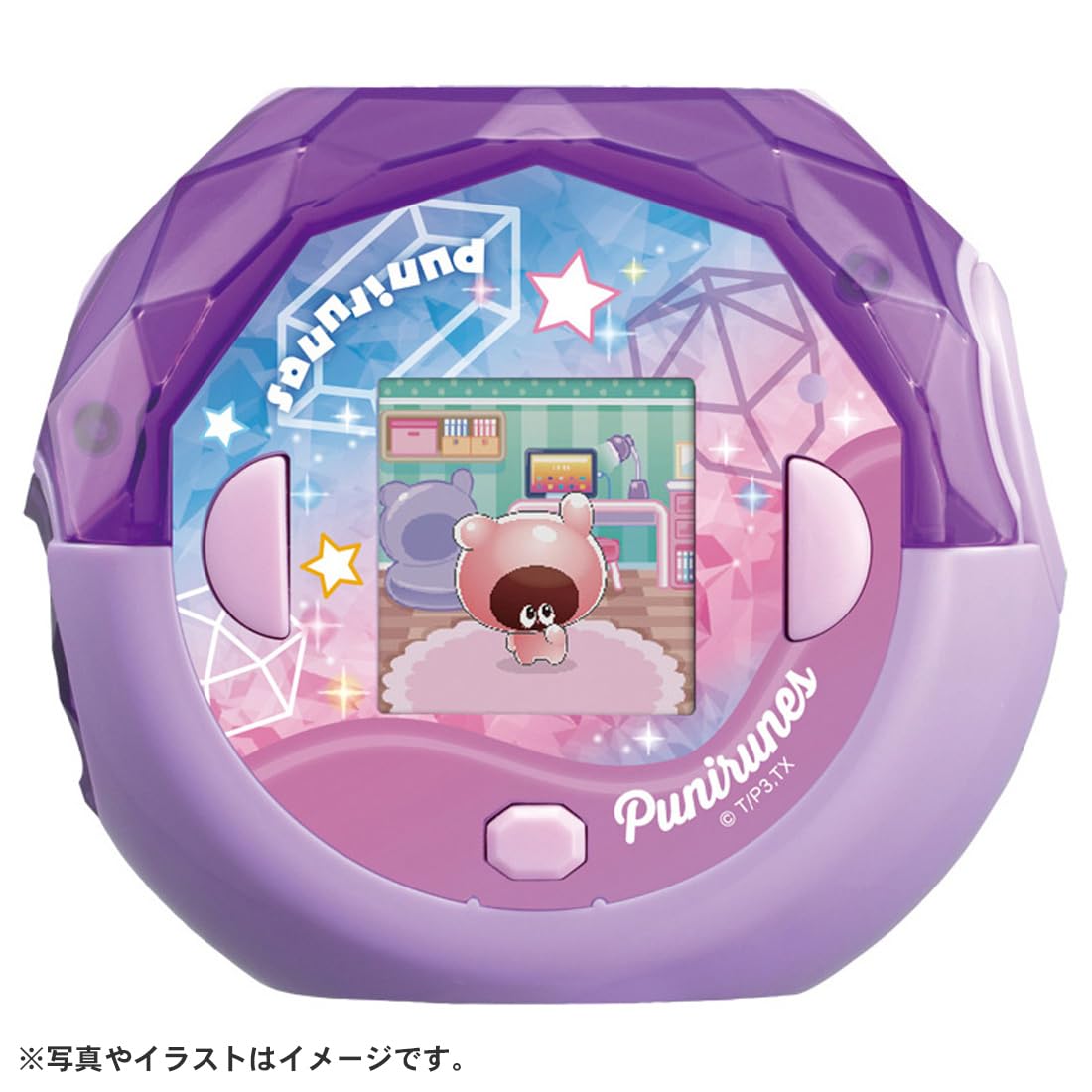 TAKARA TOMY Punirunzu Punistar Clear Purple