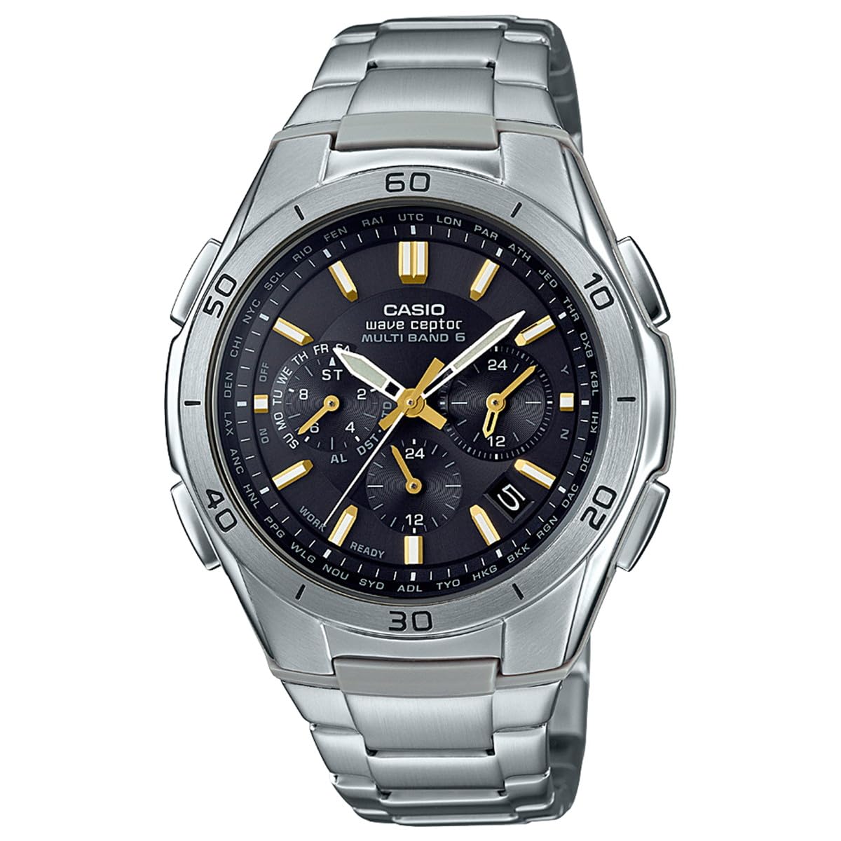 [Casio] Wave Ceptor Watch [Domestic Genuine Product] Radio Solar WVQ-M410DE-1A3JF Men's Silver