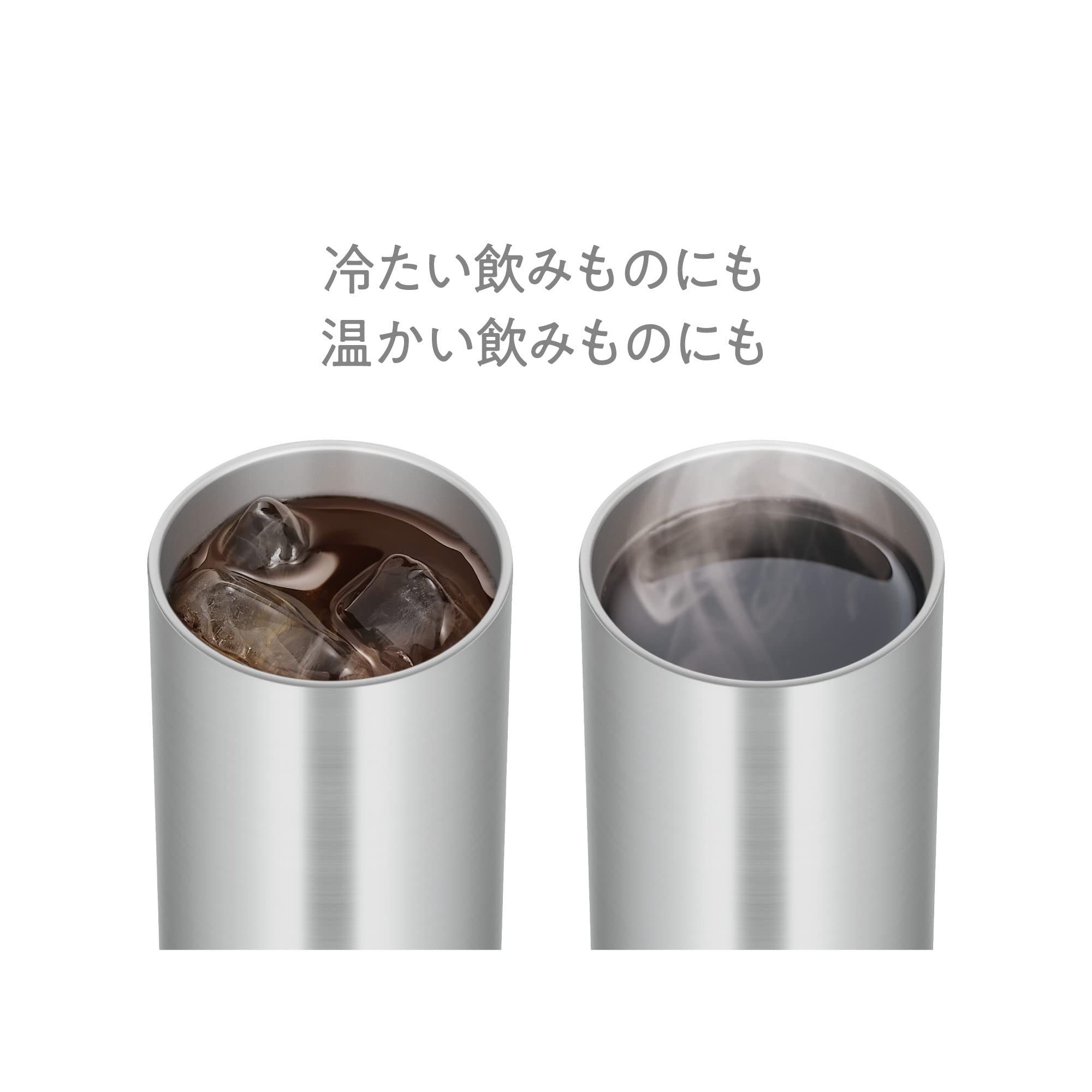 【경량 모델】서모스 진공 단열 텀블러 340ml 스테인리스 JDW-340 S