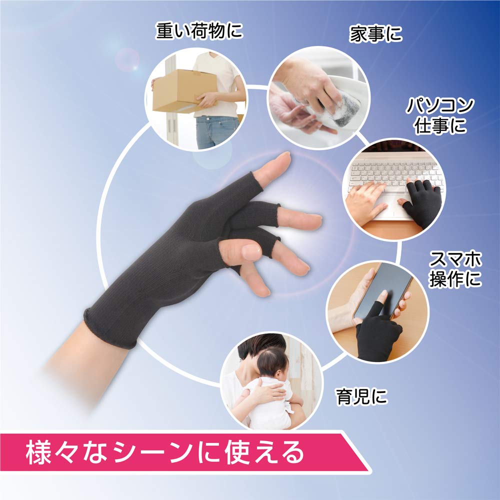 MINOURA Yamada style hand supporter five fingers S-M