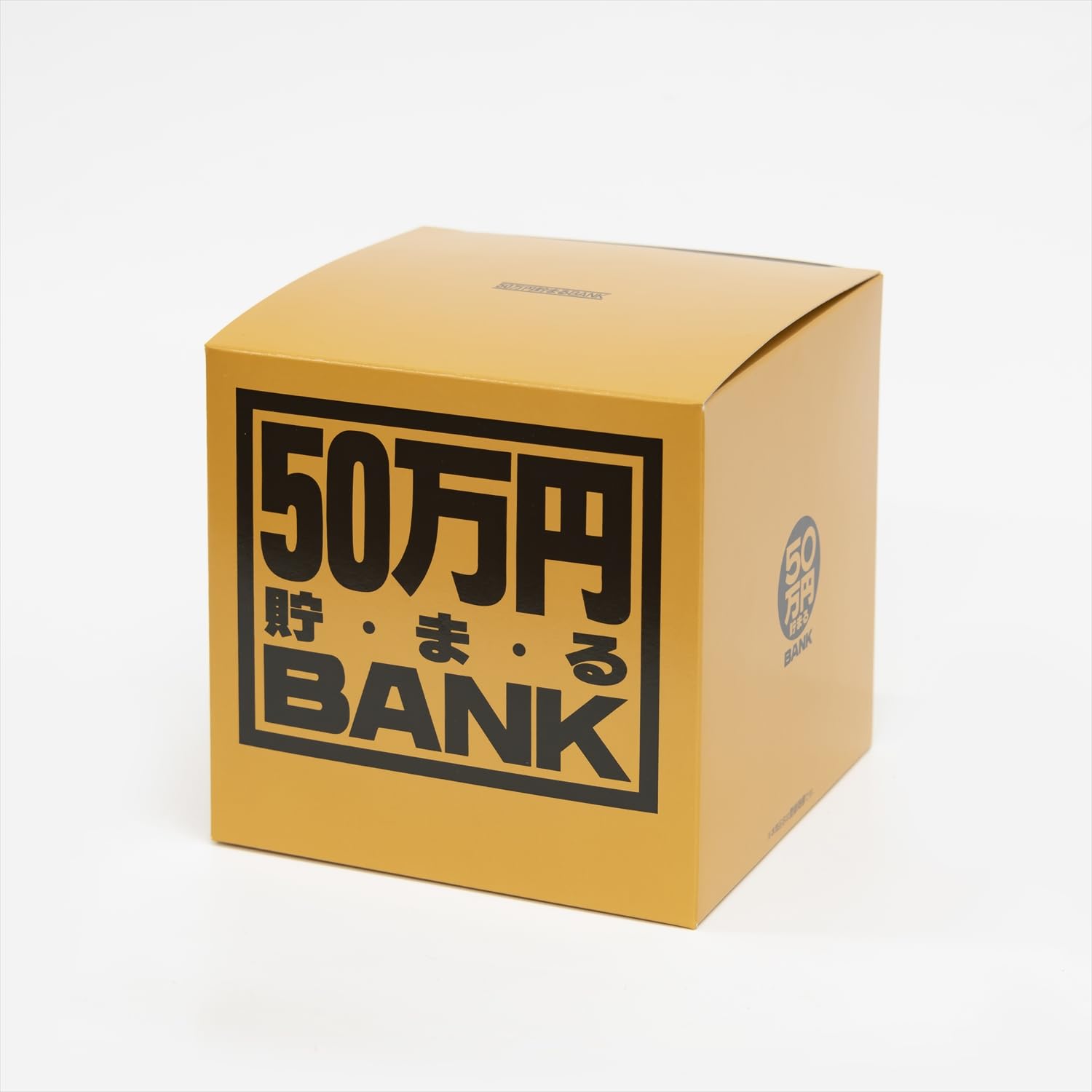 토이박스 메탈뱅크 50만엔 골드 합금강 13.8x13.8x13.8cm ‎569G