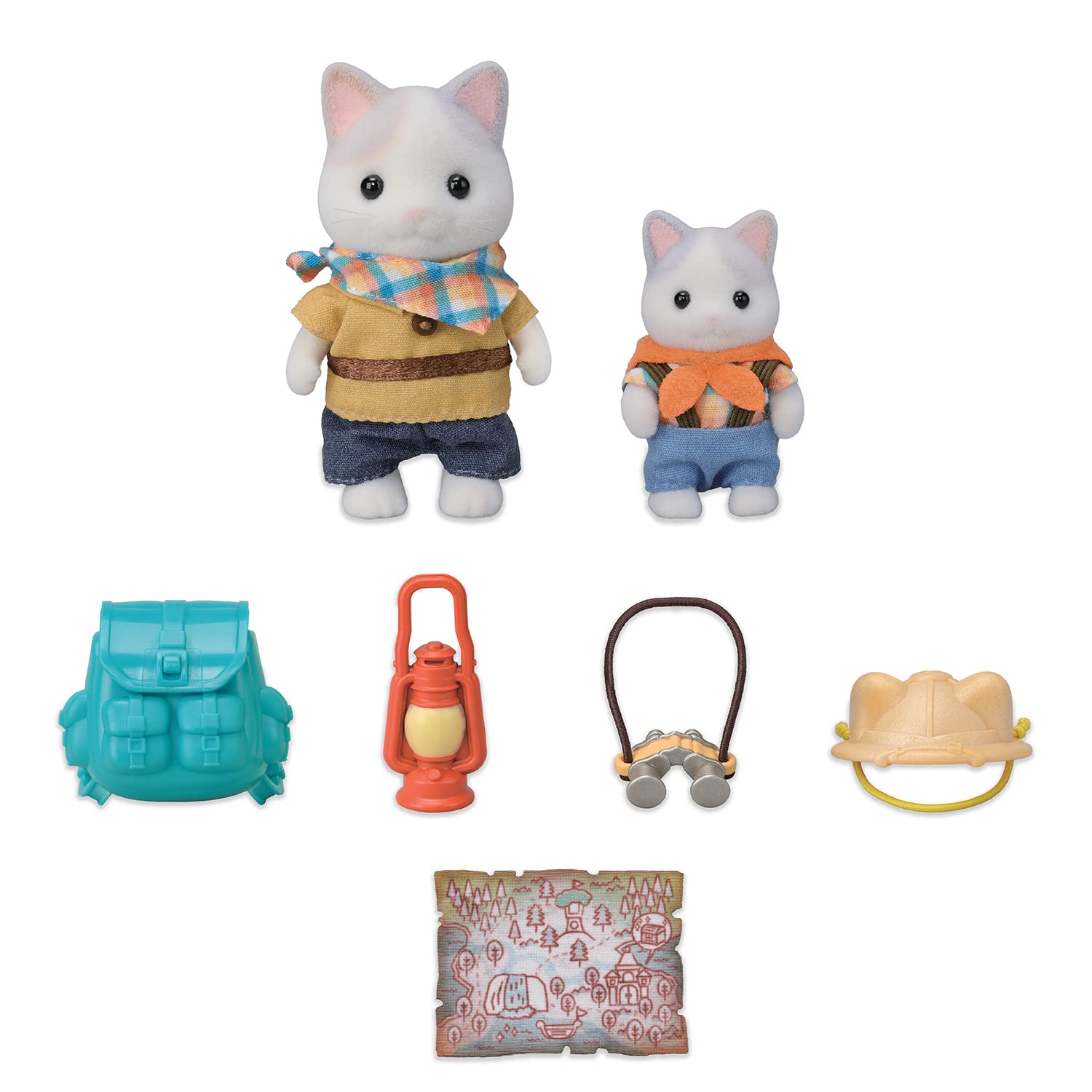 에포크(EPOCH) 실바니아 패밀리 인형·가구 세트 【두근두근 탐험 세트-라테네코 교다이-