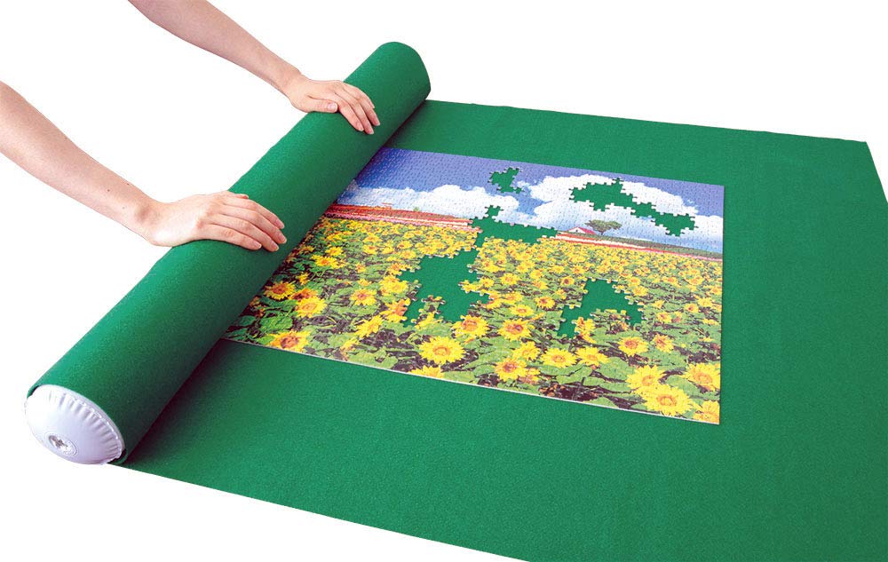 BEVERLY Jigsaw Puzzle Storage Mat [Puzzles that are being assembled can be wrapped around the mat and stored]