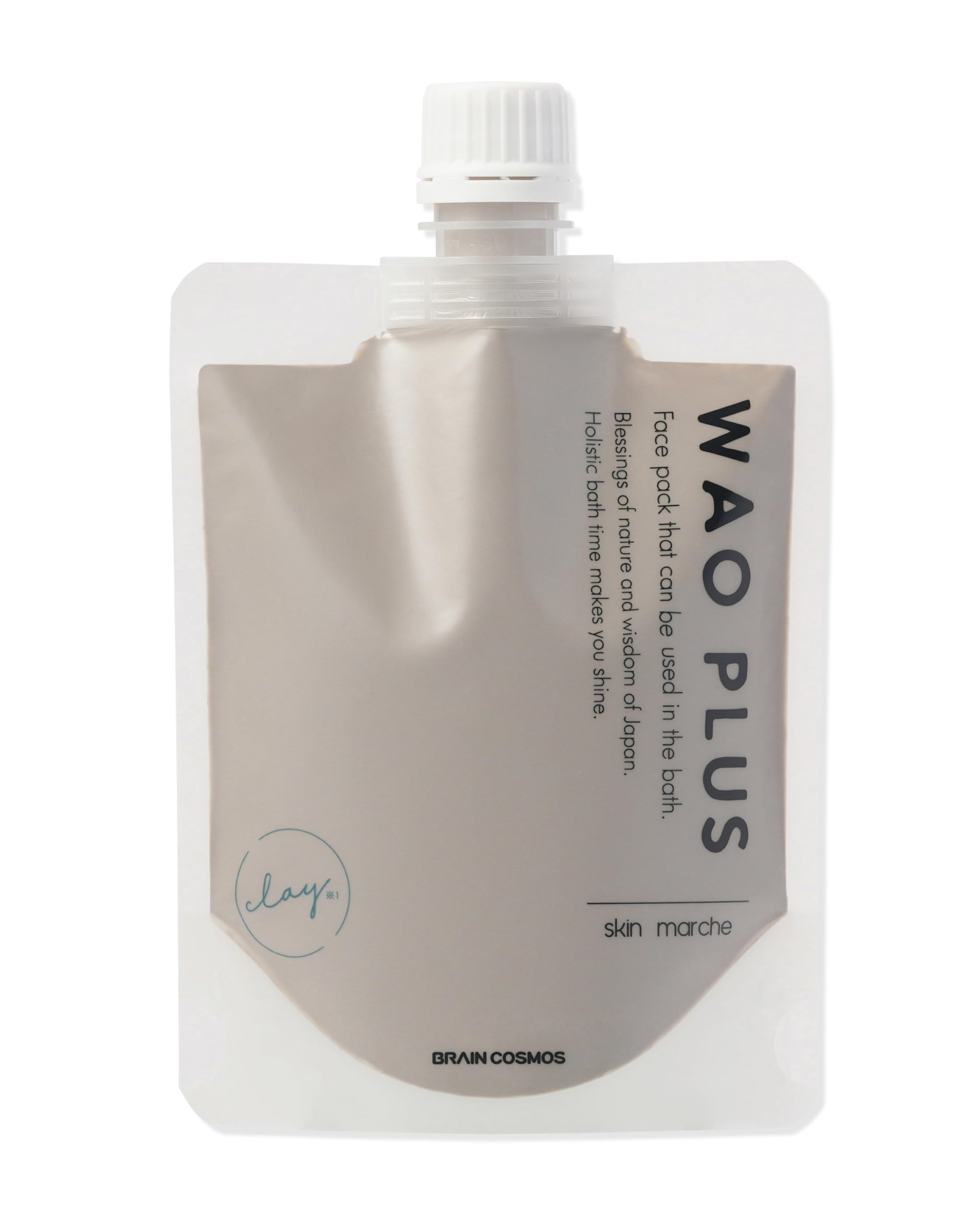 [Clay] WAOPLUS Clay Professional Pack Wash-off Pack Moisturizing Dry Rough Skin Bath Care 180g