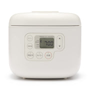 MUJI Rice cooker with rice scoop holder, 3 cups, white, width 20.8 x depth 25.4 x height 18.6 cm MJ-RC3A3/12829065