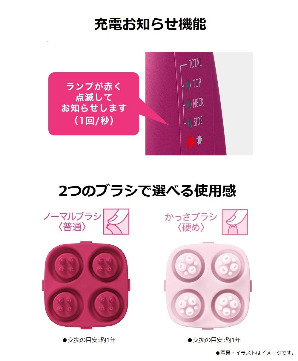 Panasonic scalp beauty salon touch type pink EH-HE9A-P