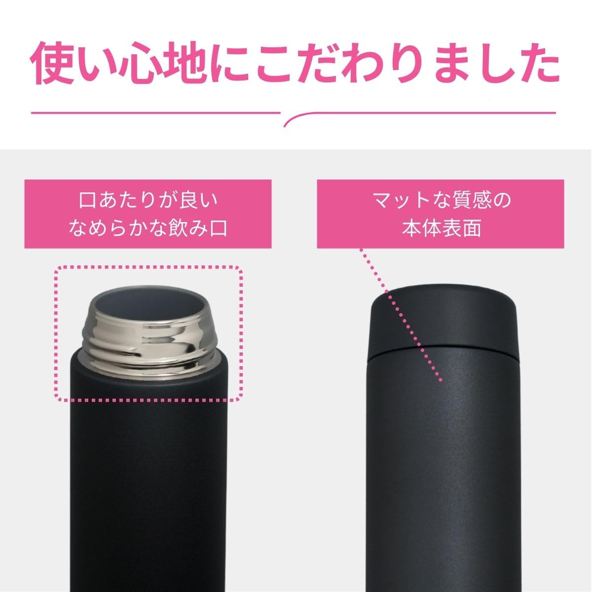 Zojirushi water bottle 480ml [Evolved Zojirushi classic mug] Dishwasher safe, seamless, only 2 items to wash, compact, heat/cold, screw poppy red SU-AA48-RM