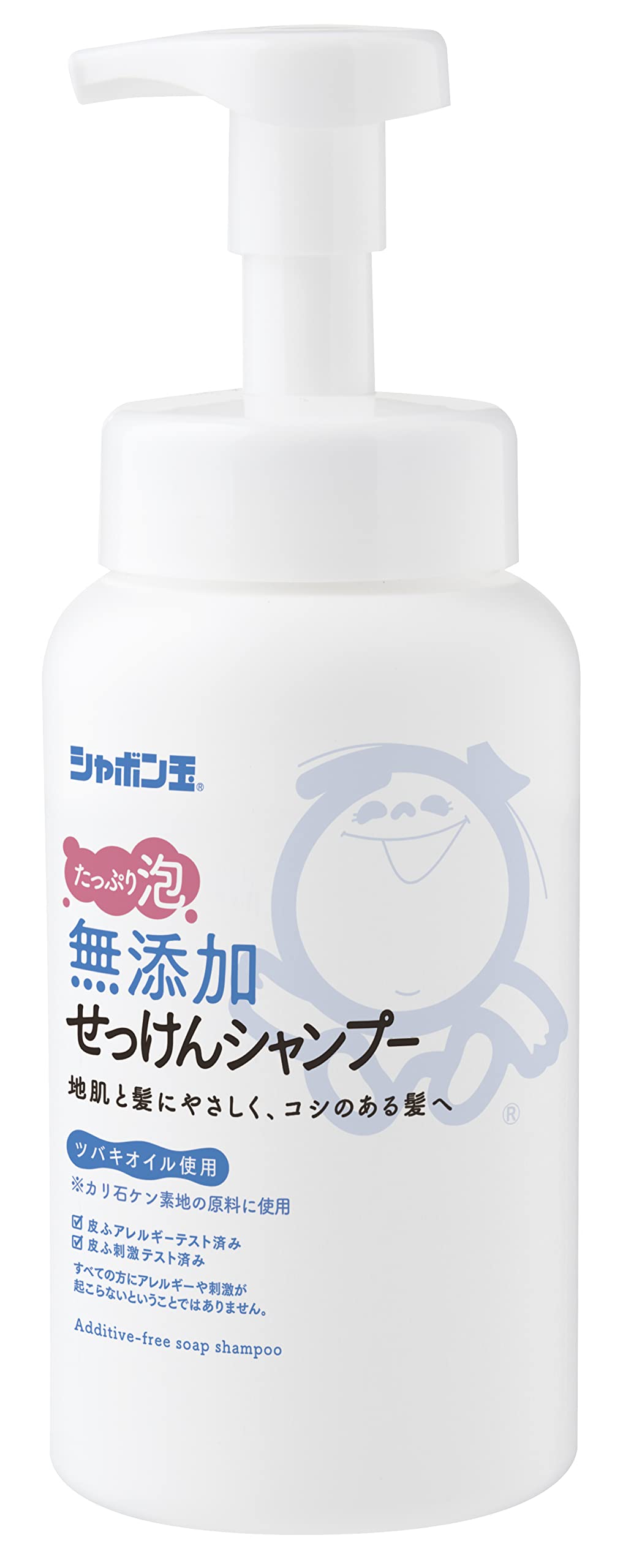 Shabondama Soap Additive-free Soap Shampoo Foam Type 520mL 1 piece