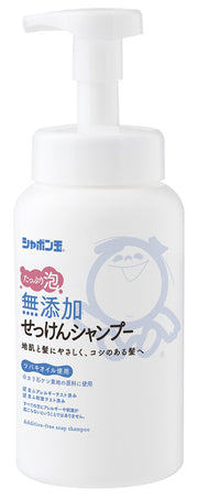 Shabondama Soap Additive-free Soap Shampoo Foam Type 520mL 1 piece