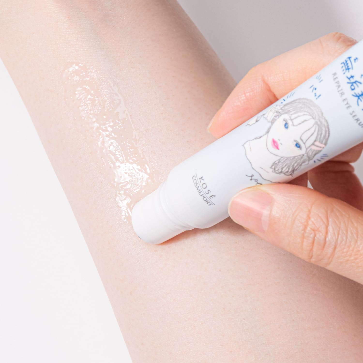 Clear Turn Sorry Bare Skin Mukumi-chan Eye Serum Eye Cream Bear Retinol Niacinamide Glutathione KOSE KOSE