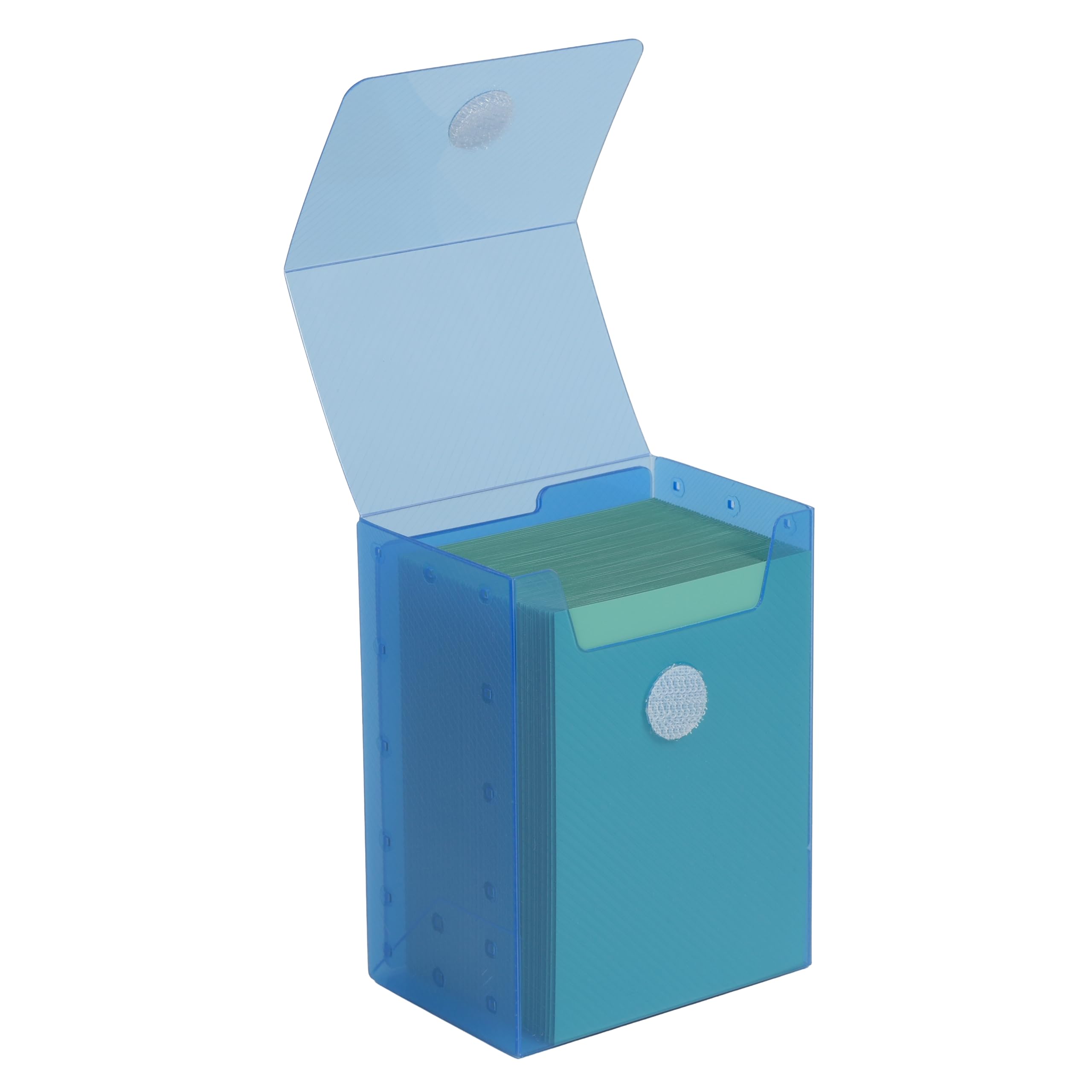 Acrus Card Case W Clear Blue W75 x D52 x H100mm