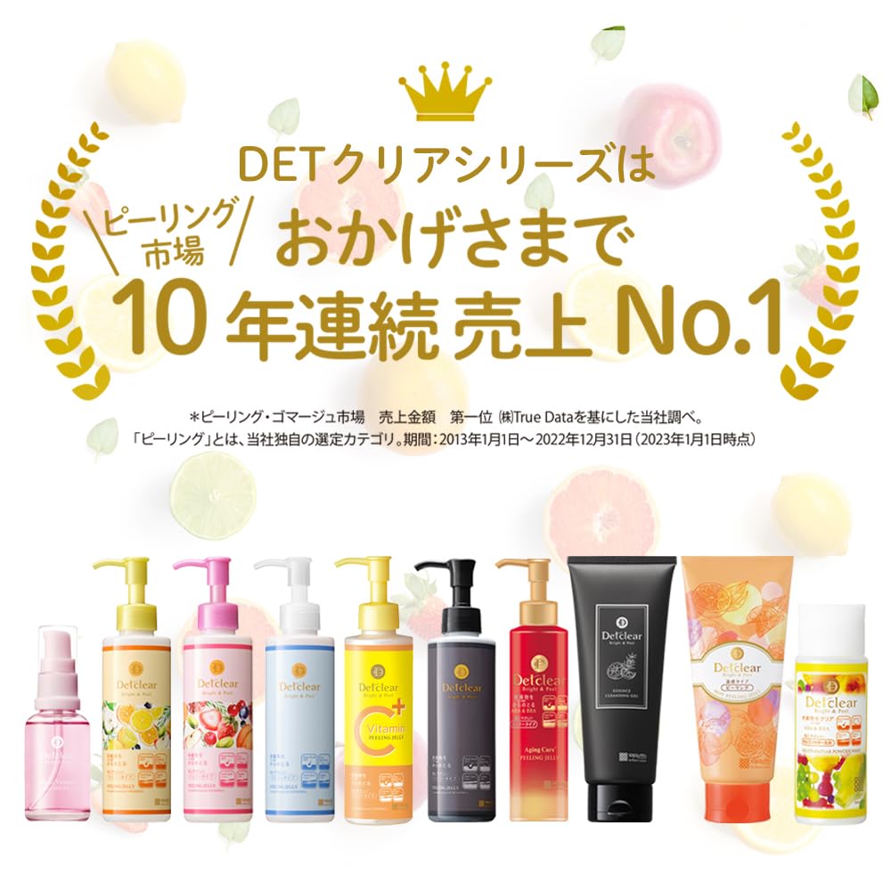 DET Clear Bright & Peel Serum Cleansing Gel<Charcoal clay> 180g x 180g