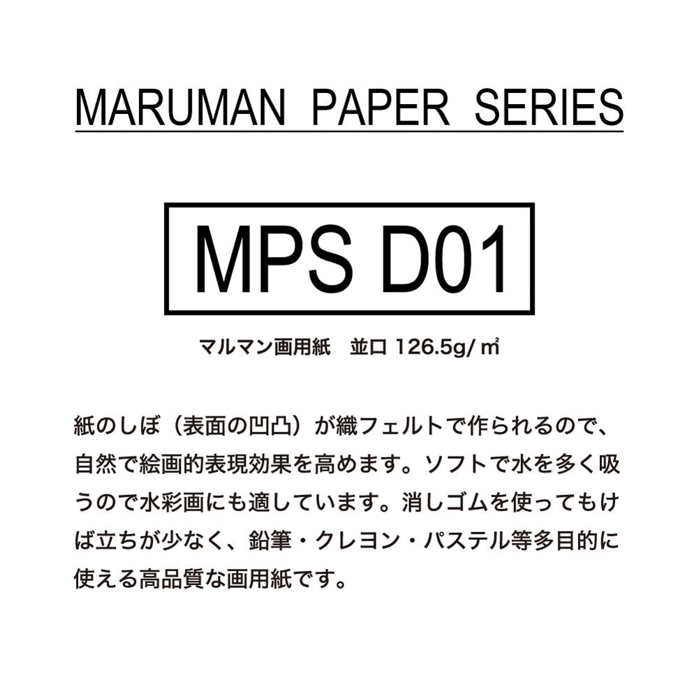 Maruman Sketchbook Design Series B6 Drawing Paper S160 10 Book Pack White