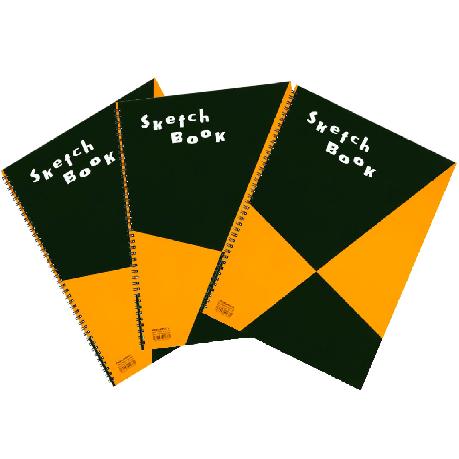 Maruman Sketchbook B4 Design Series Drawing Paper Narrow Opening 24 Sheets Set of 3 S120X3