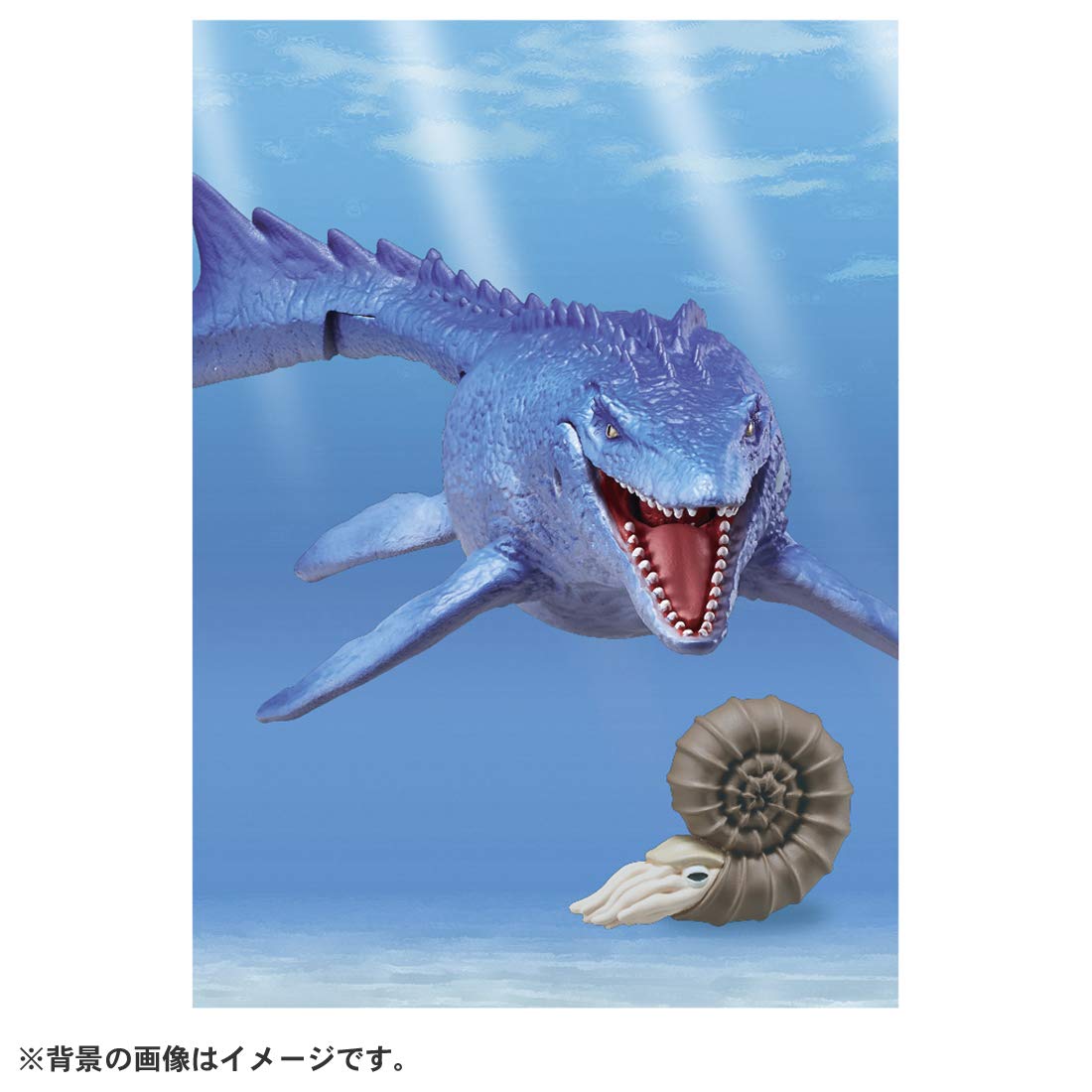 Takara Tomy "Ania AL-07 Mosasaurus (Floating Ver.)" Animal Dinosaur Realistic Moving Figure Toy Ages 3+