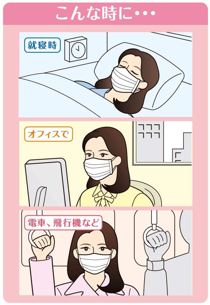 핏 헬스 플리츠 가드 보습 쾌적 젖은 유지 마스크 16장들이 가습 필터 무향 타입