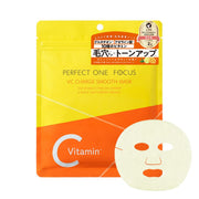 Perfect One Focus VC Charge Smooth Mask (7 pieces) Sheet Mask Face Pack Azelaic Acid Vitamin Moisturizing Pore Dry Made in Japan (PERFECT ONE FOCUS)