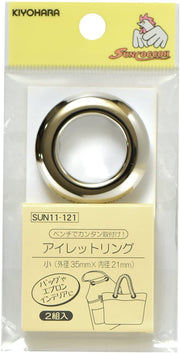 Sankokko Eyelet Ring Small SUN11-121 Inner Diameter 21mm Nickel