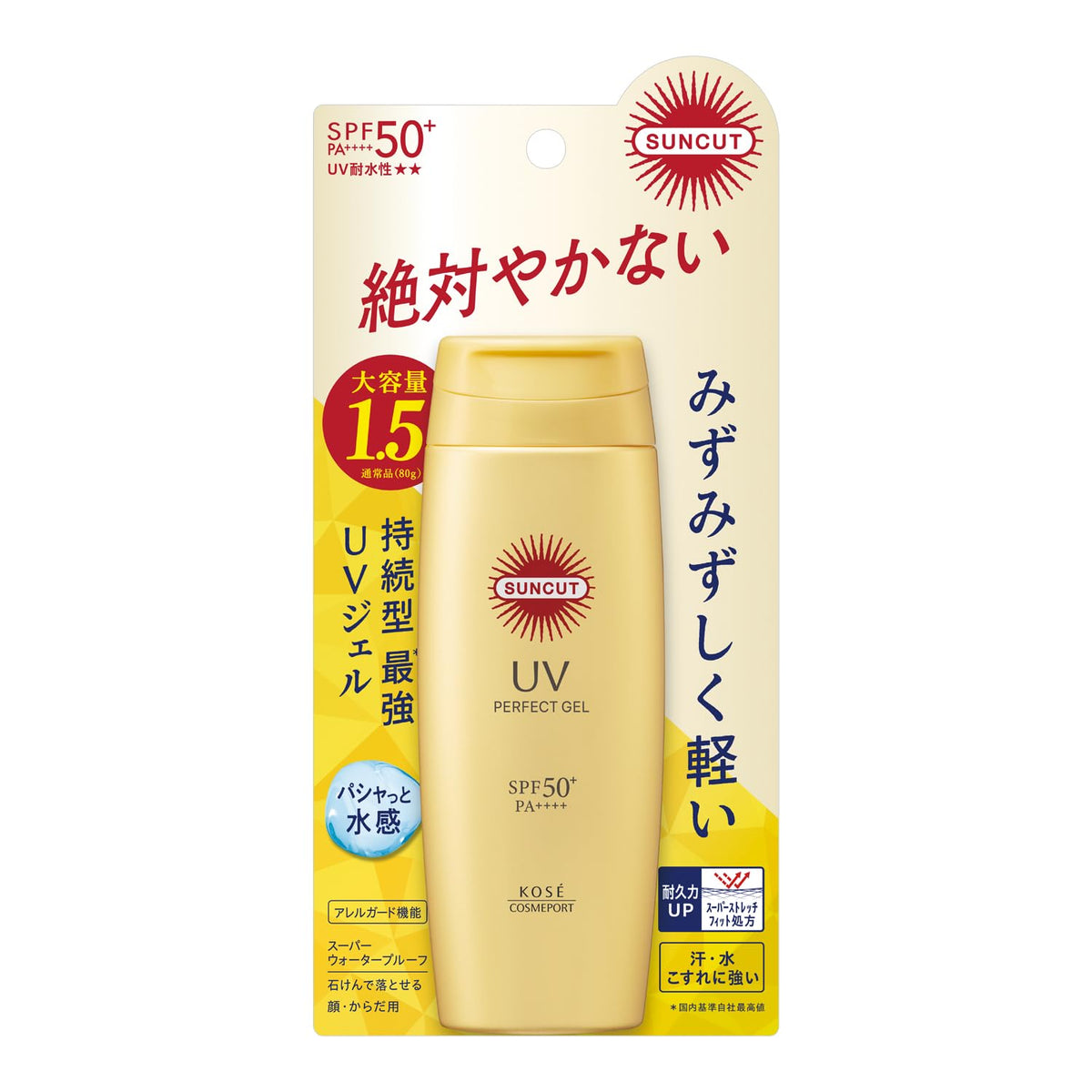サンカット コーセーコスメポート R パーフェクト UV ジェル 120g SPF50+ PA++++