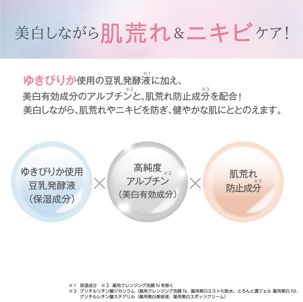 【의약부외품】 매끄러운 본점 약용 미백 스포츠 크림 19g 두유 이소플라본 미백