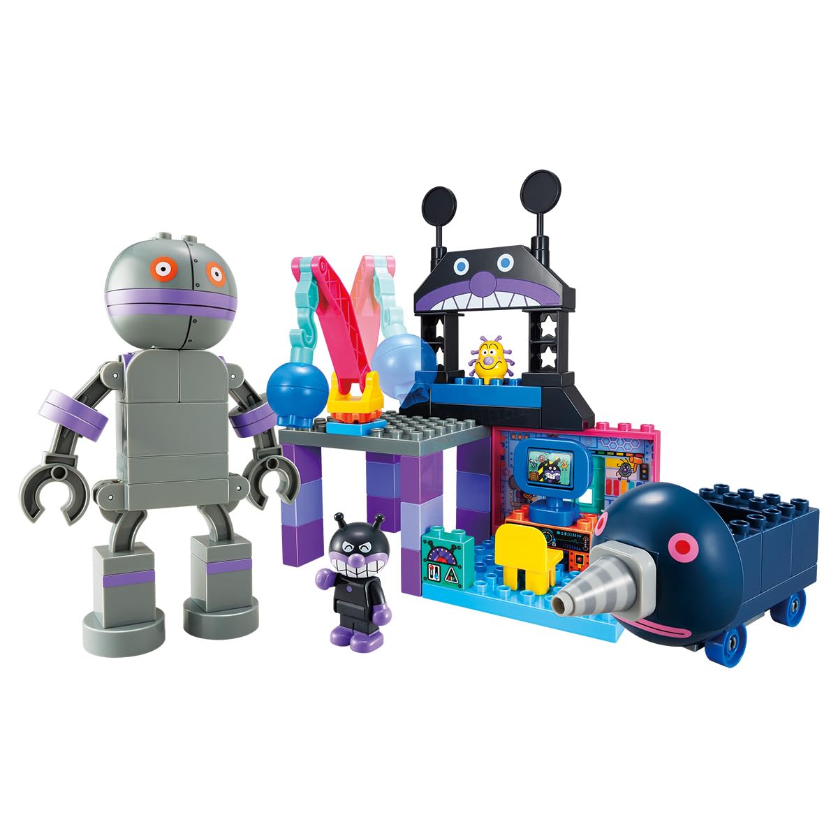 [반다이(BANDAI)] Blocklabo 블록 랩 단단! 모구린! 바이킨 조가 만들 수 있다!