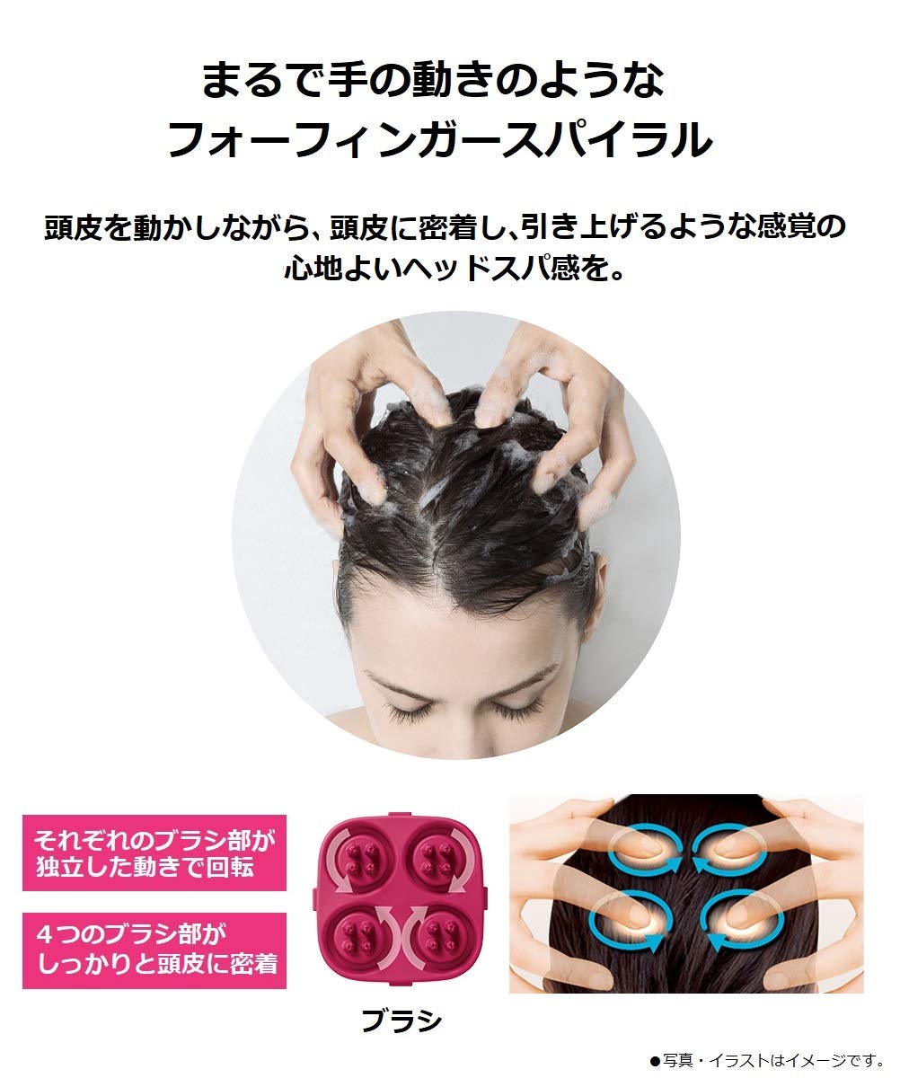 Panasonic scalp beauty salon touch type pink EH-HE9A-P