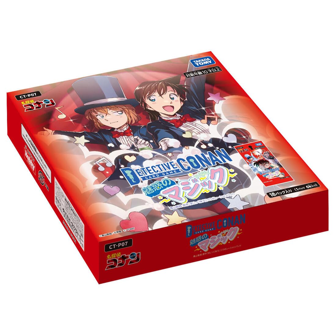 TAKARA TOMY CT-P07 Detective Conan TCG Case-Booster 07 Enchanting Magic BOX