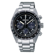 [Seiko Watch] Wristwatch Prospex Speed Timer Solar Chronograph Black SBDL091 Men's
